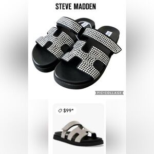 Steve Madden Mayven-R Rhinestone - woman's size 7